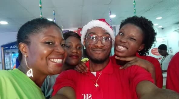 Christmas season at DC Phones — Team love and joy