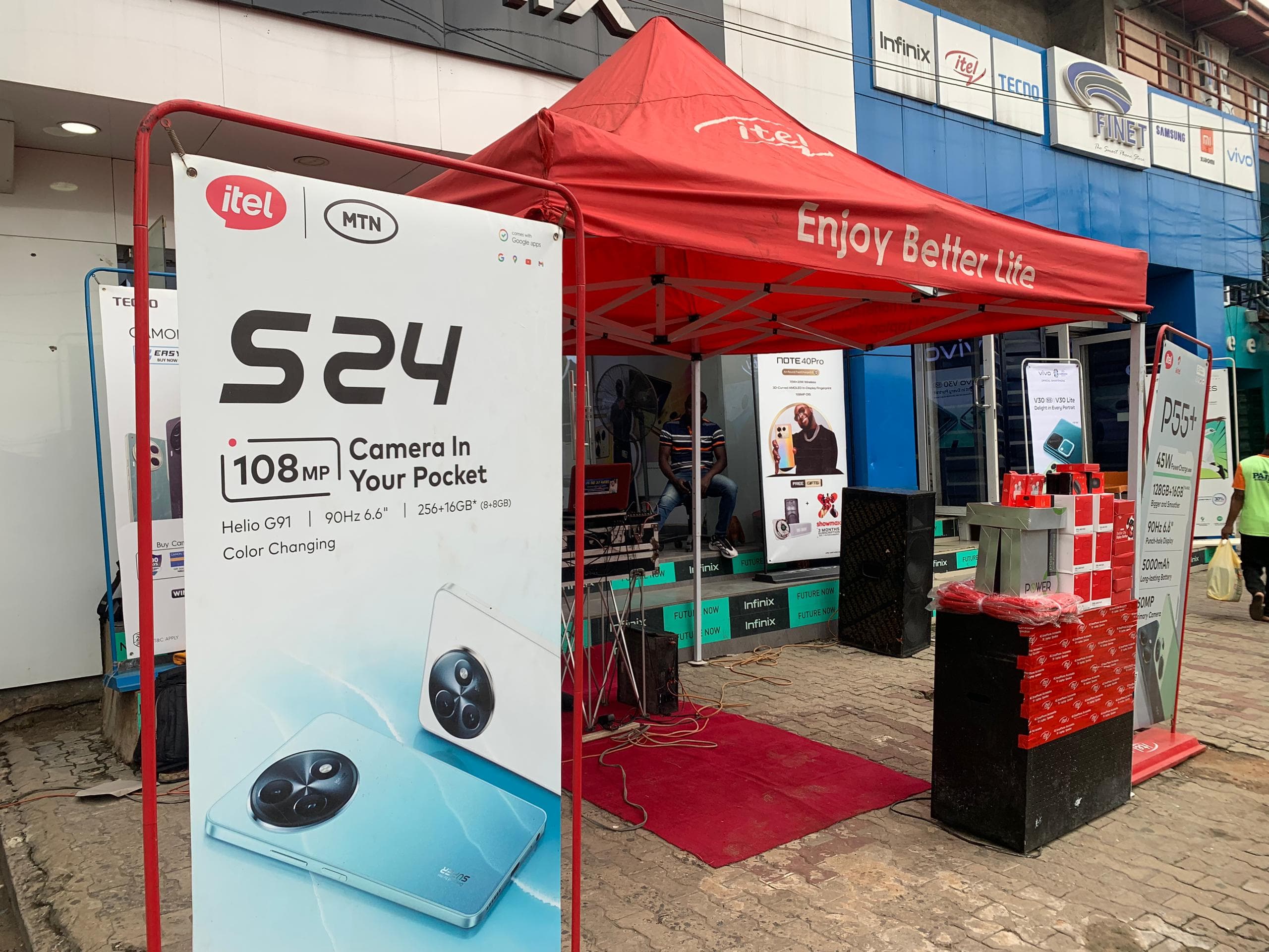 Activation: Fun and games at DC Phones Alaba