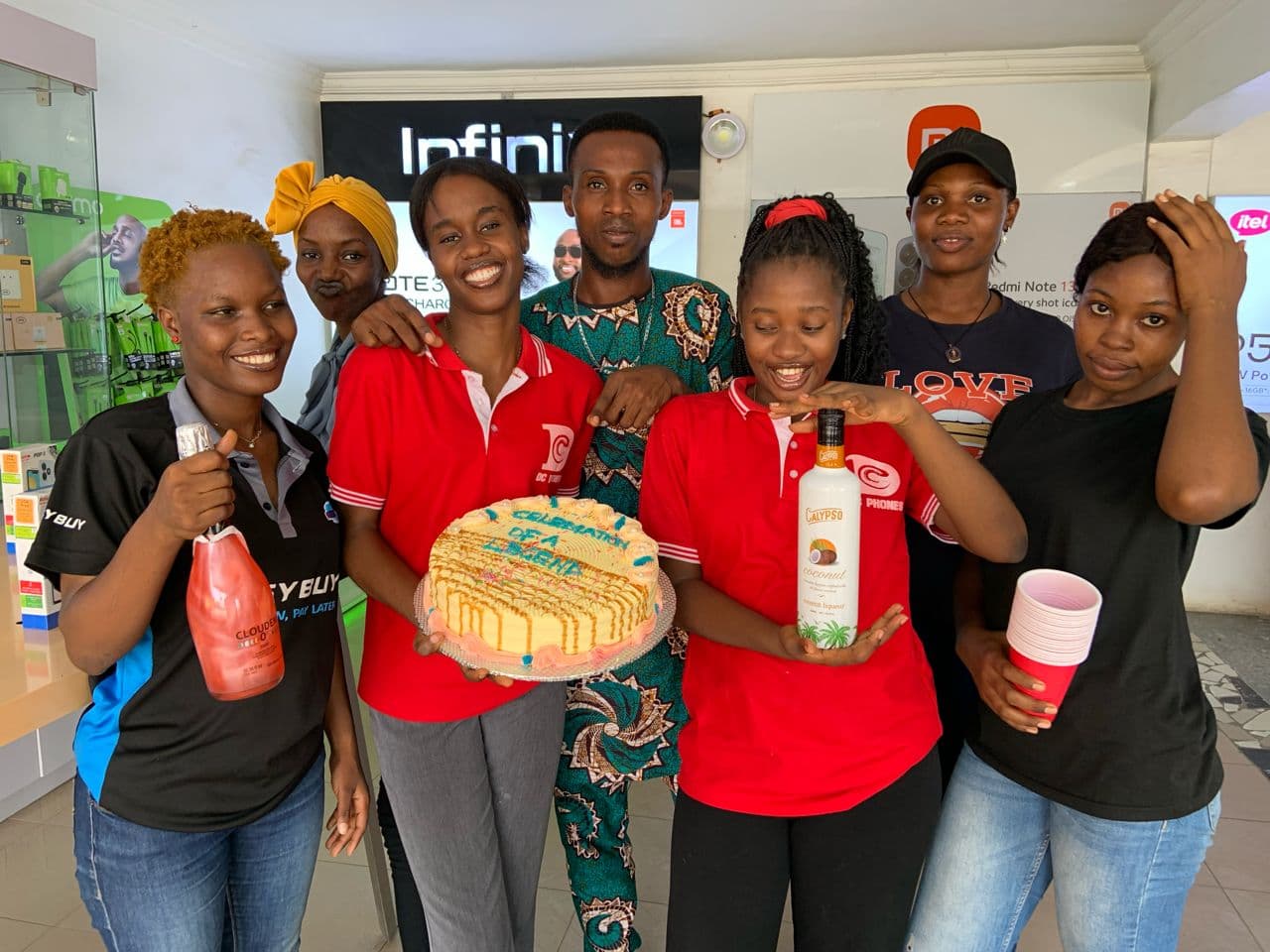 Team celebrates Staff Birthday at DC Phones