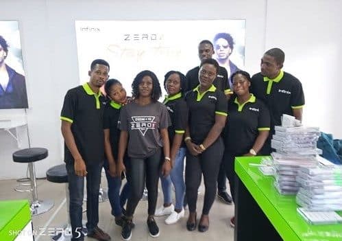 The DC Phones team inside one of our stores